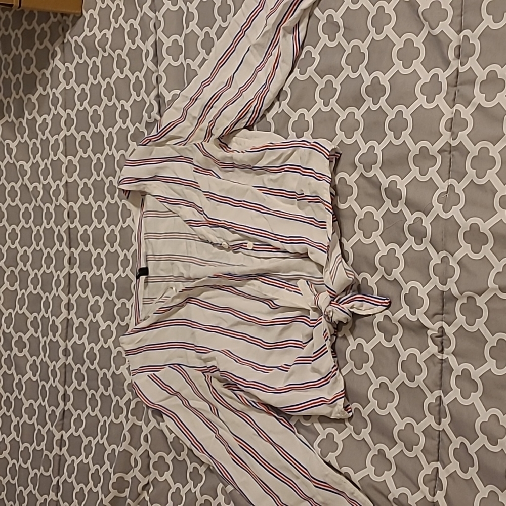 H&M long sleeve crop top
